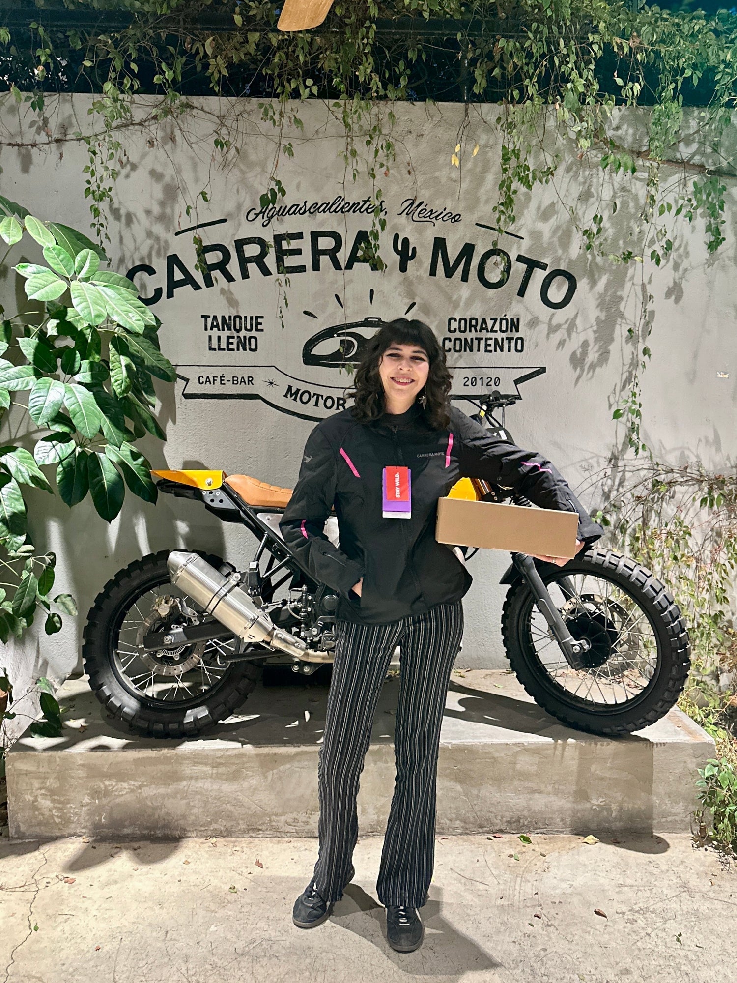 Beca Carrera Moto