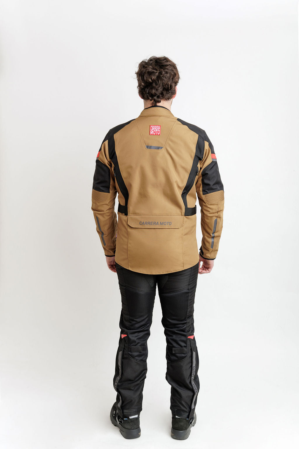 CHAMARRA CON PROTECCIONES ESTILO ADVENTURE MÉXICO UNO