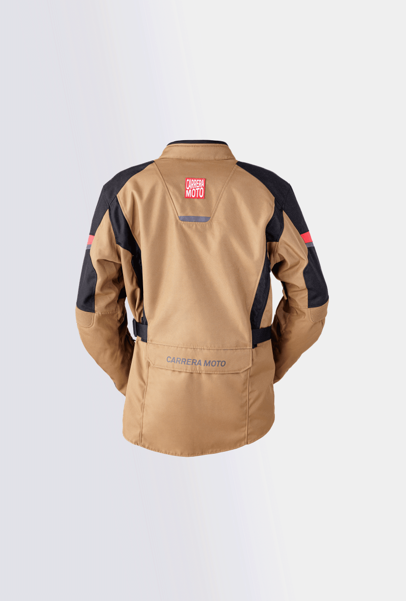 CHAMARRA CON PROTECCIONES ESTILO ADVENTURE MÉXICO UNO