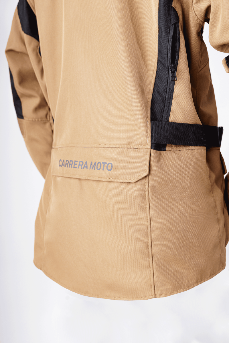 CHAMARRA CON PROTECCIONES ESTILO ADVENTURE MÉXICO UNO