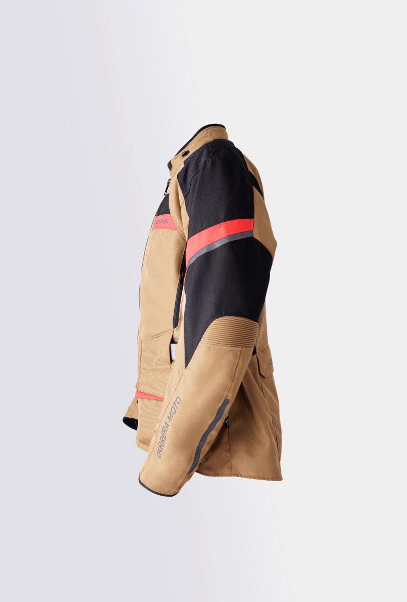 CHAMARRA CON PROTECCIONES ESTILO ADVENTURE MÉXICO UNO