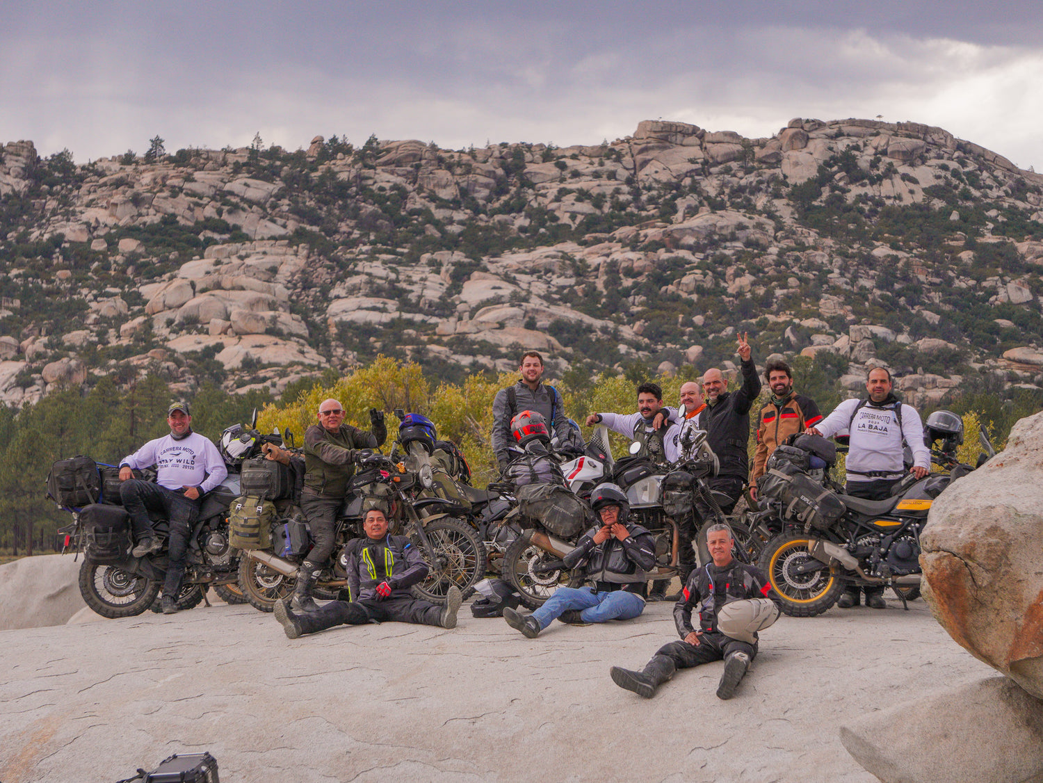 imagen de motociclistas viajando por mexico